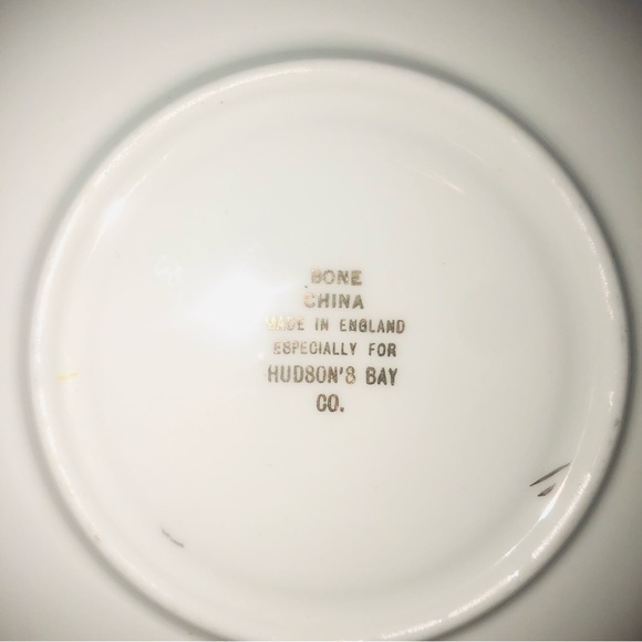 Powell River teacup, bone China, made for Hudson Bay in England- collectible - Picture 5 of 7